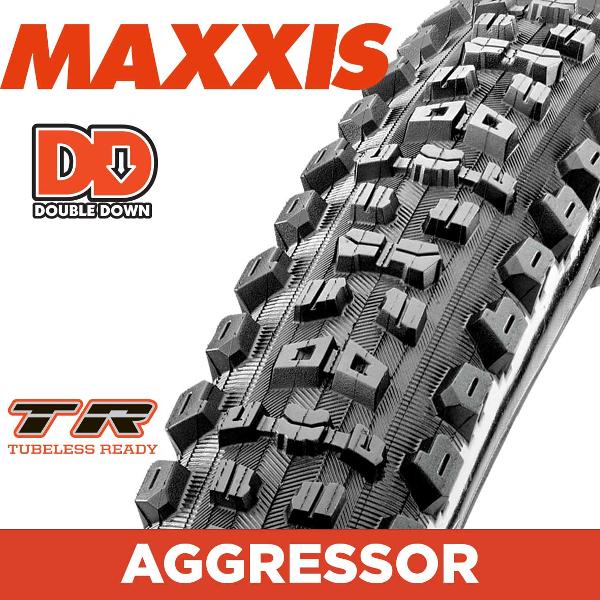 MAXXIS Aggressor 29x2.3 Wide Trail Double Down TR Folding MTB Tyre 120TPI bikes