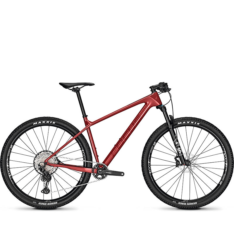 Focus Raven 8.7 Carbon Mountain Bike - Rust Red - bikes.com.au