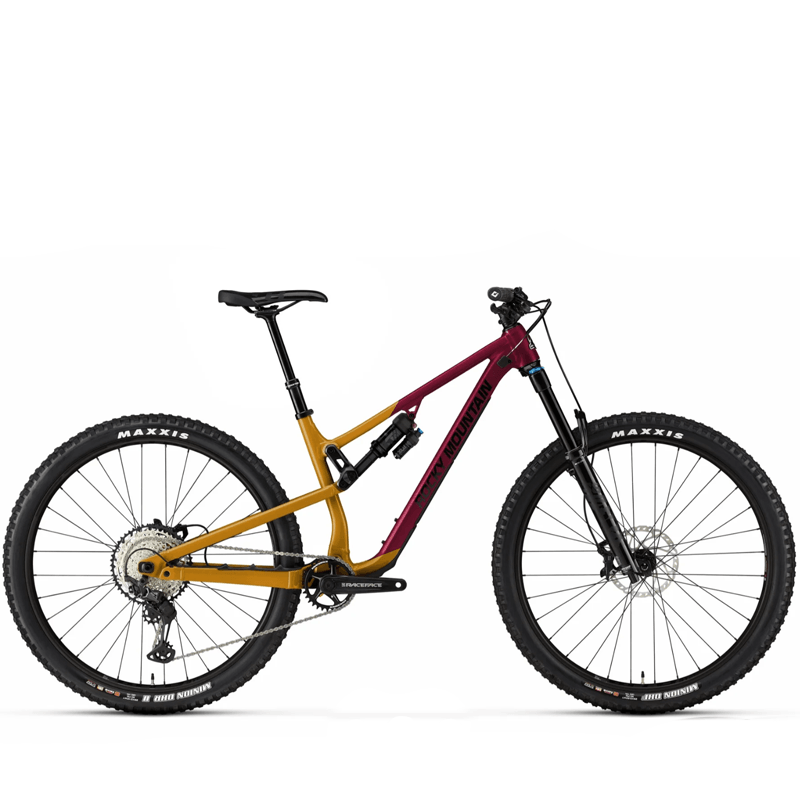 Rocky Mountain Instinct Alloy 50 Mountain Bike - Gold / Red - bikes.com.au