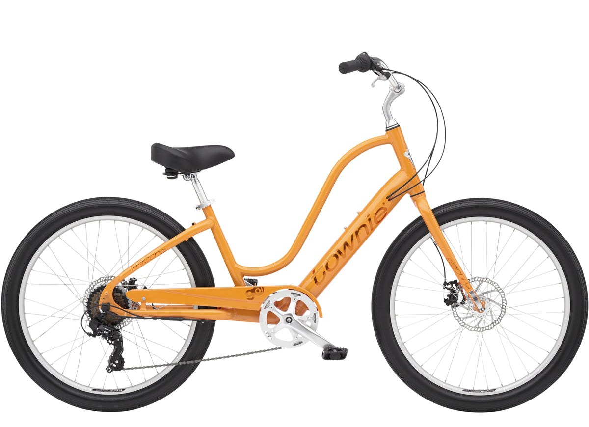 Trek Townie Go 7D Step Thru Mango bikes