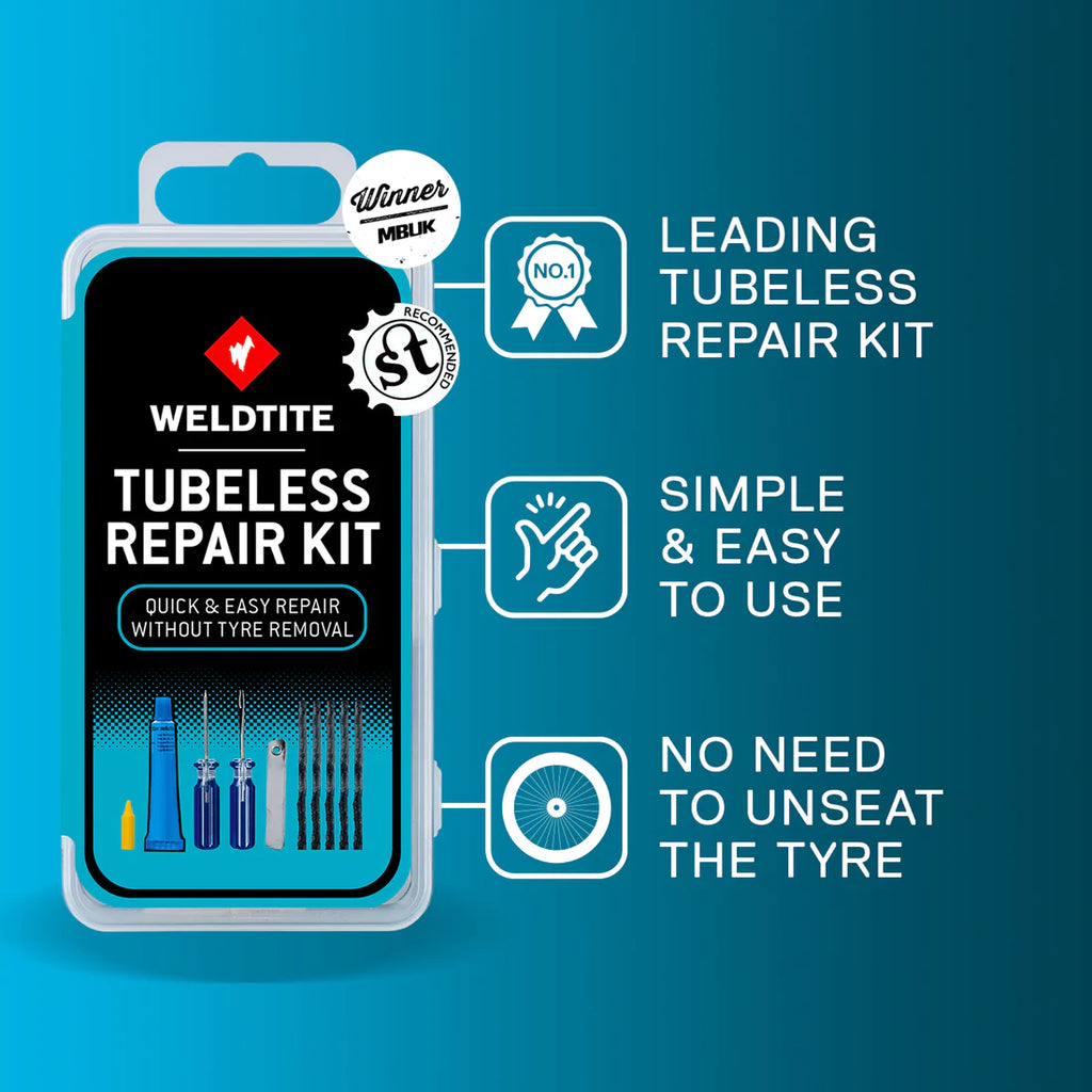 Weldtite Tubeless Tyre Repair Kit - bikes.com.au