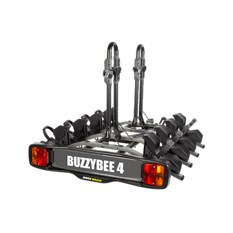 Tow bar mounted discount 4 bike rack
