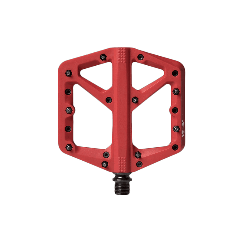 CrankBrothers Stamp 1 Small Pedals - Red - bikes.com.au