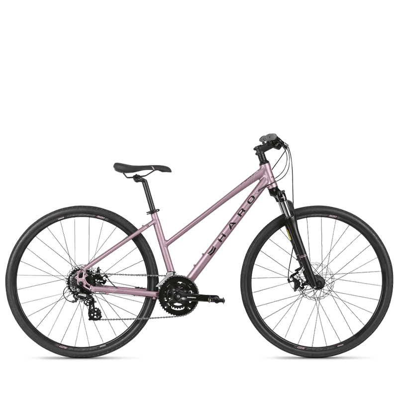 Haro Bridgeport ST Commuter Bike - Dusty Lavender - bikes.com.au