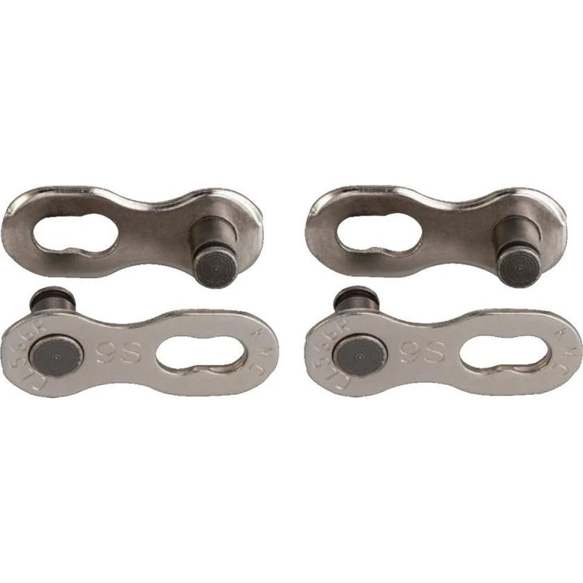 KMC Connecting Link for 9 Speed Chain - Silver - bikes.com.au