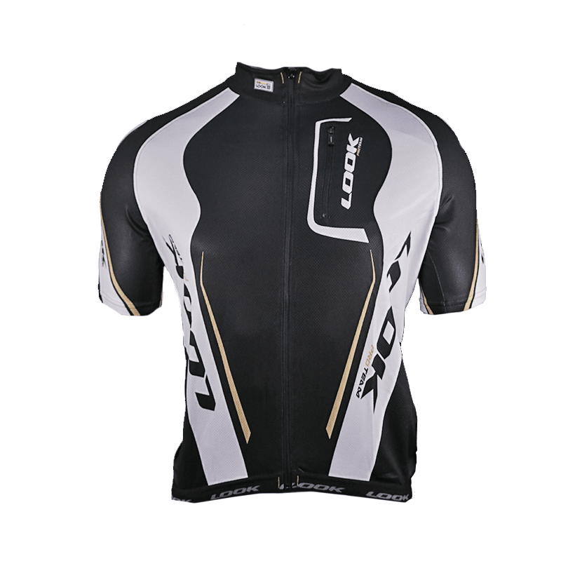 LOOK Pro Team Short Sleeve Jersey – Black / Gold - bikes.com.au