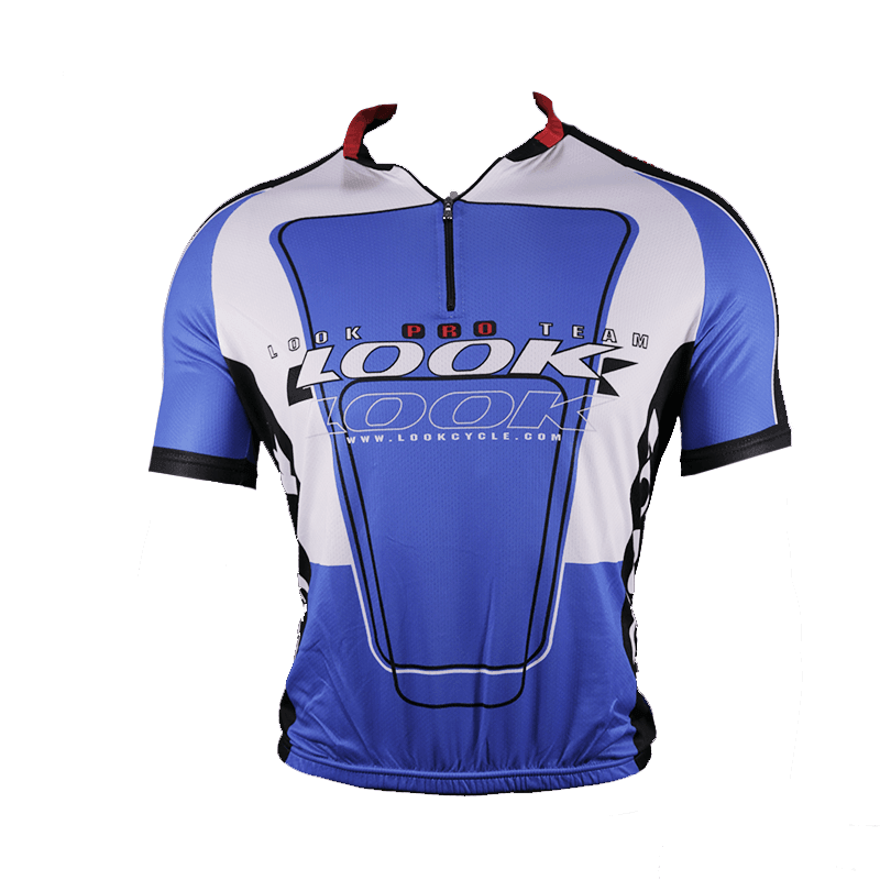 LOOK Short Sleeve Jersey - Blue - bikes.com.au