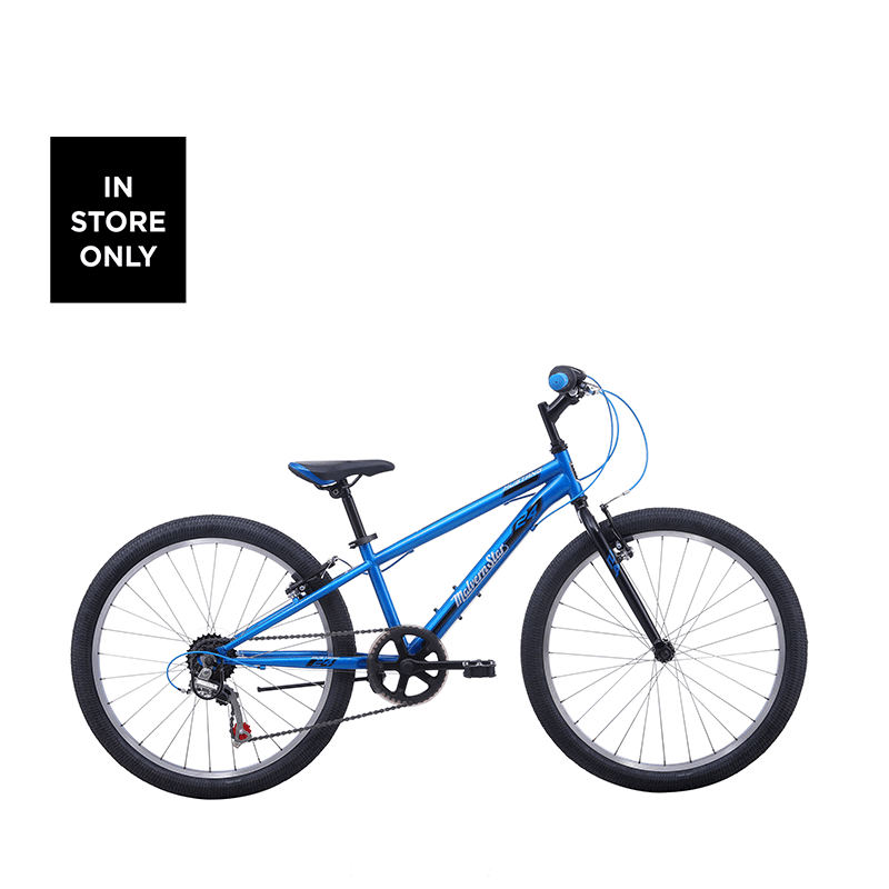 Malvern Star Mustang 24 Kids Bike Blue Black bikes