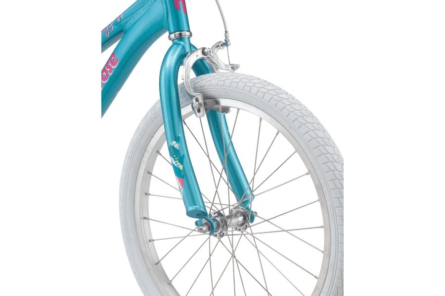 Mongoose LadyGoose 20" Kids Bike - Teal - bikes.com.au