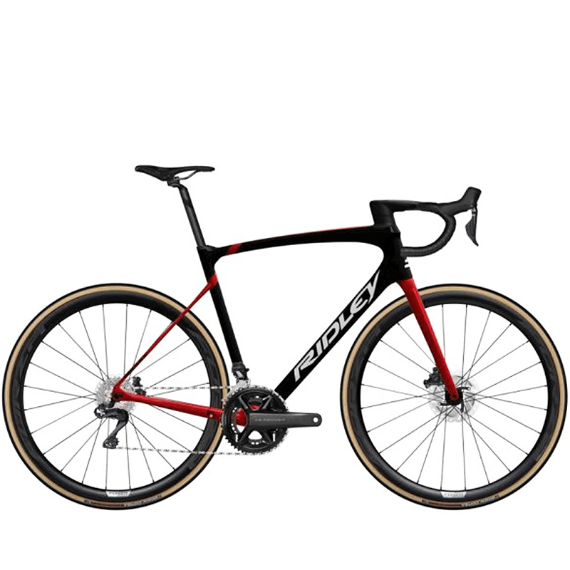 Ridley Fenix SLiC Ultegra Di2 Road Bike Black Red bikes