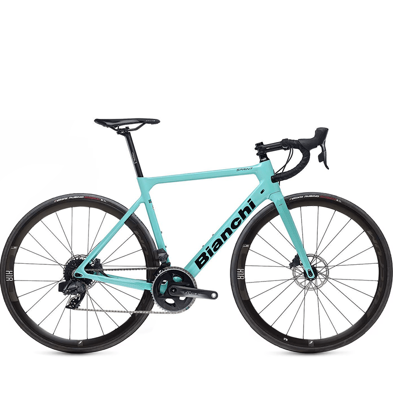 Bianchi Sprint Rival AXS Road Bike Celeste bikes