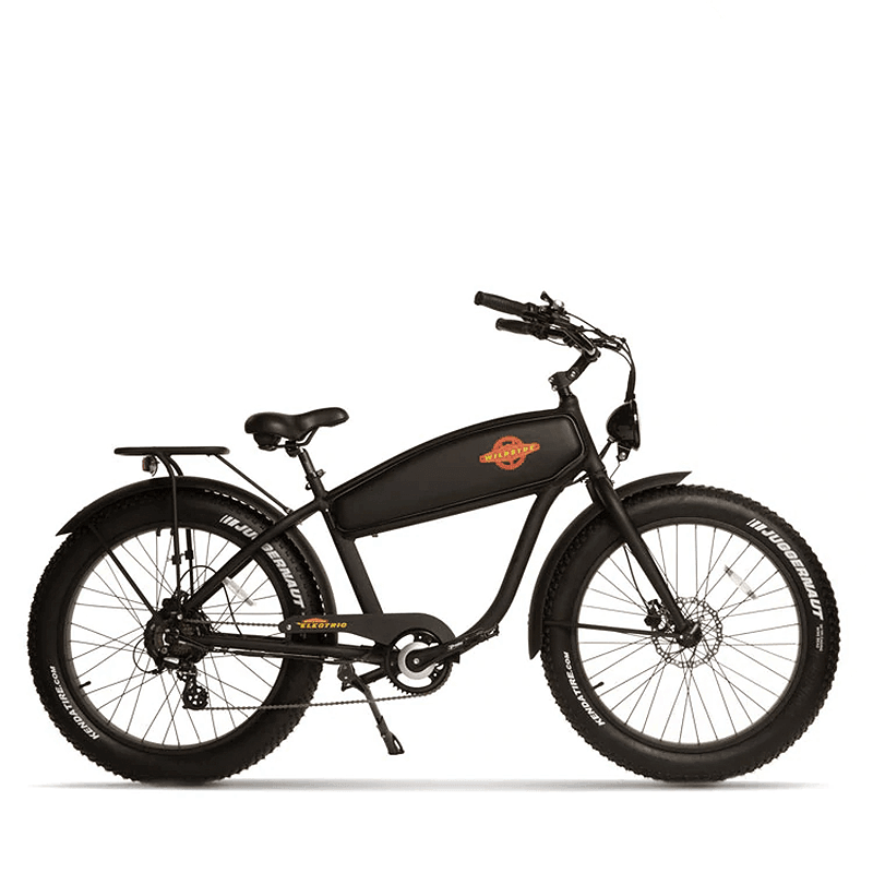 Matte black fat online bike