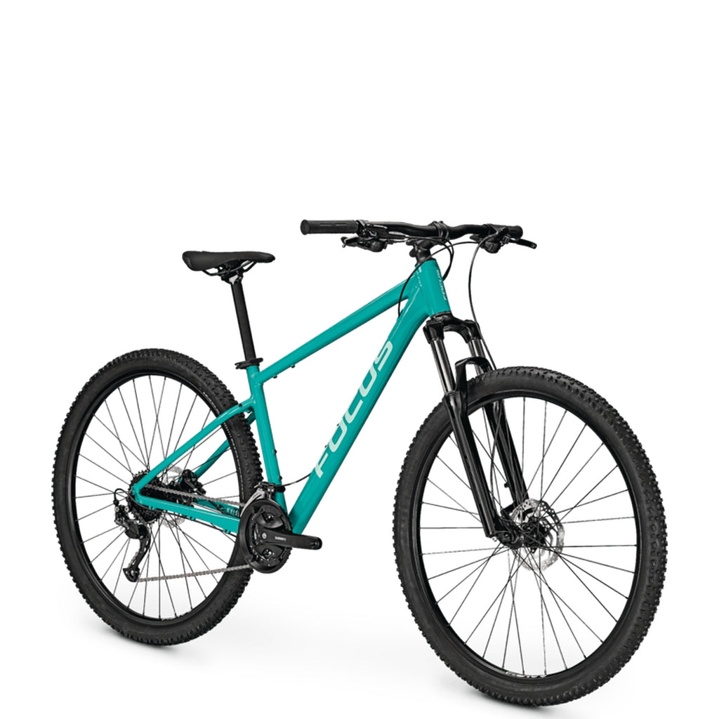 Focus Whistler 3.6 Hardtail Mountain Bike - Bluegreen 2024 Front