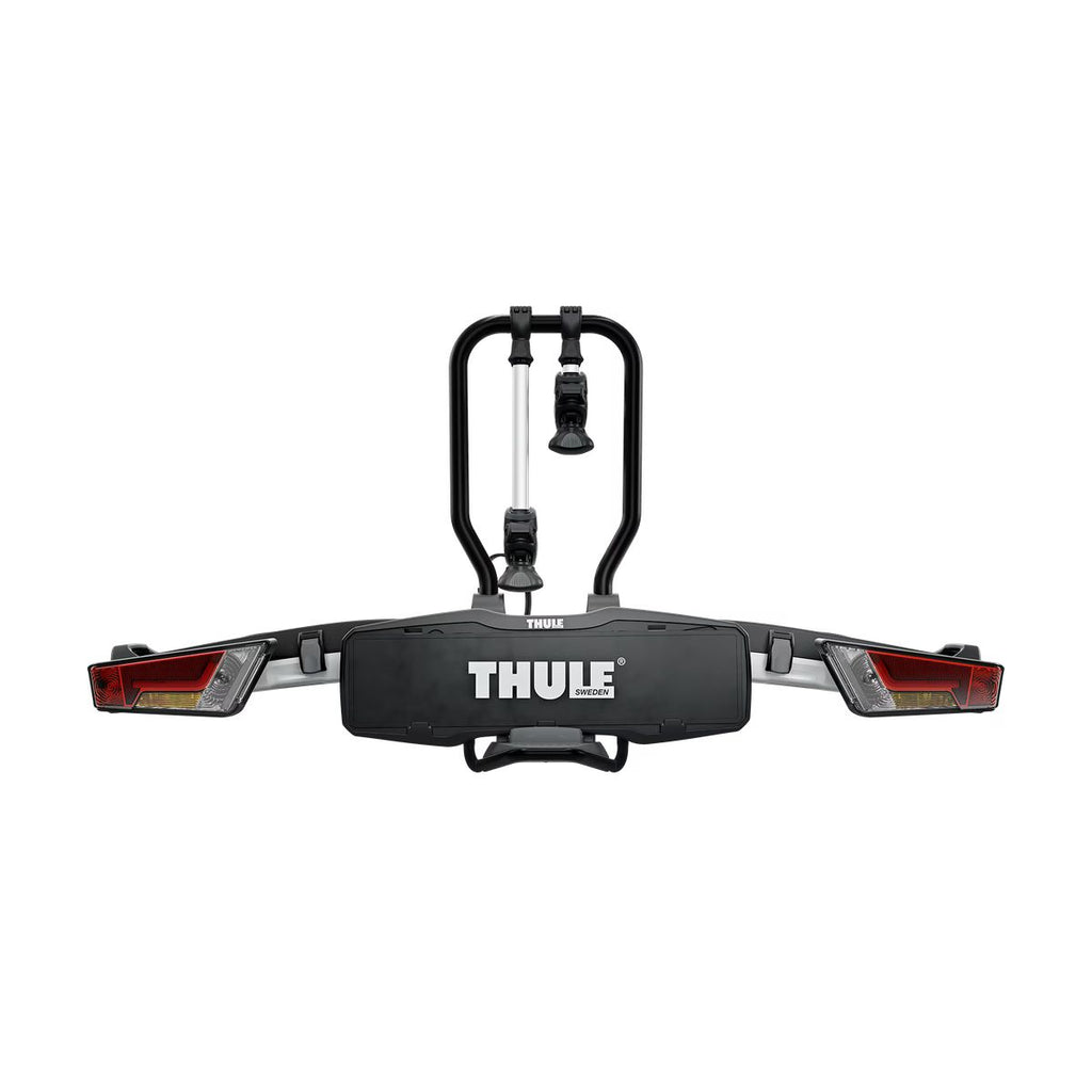 Thule EasyFold XT 2 Bike Car Bike Rack - Tow Ball mount front on