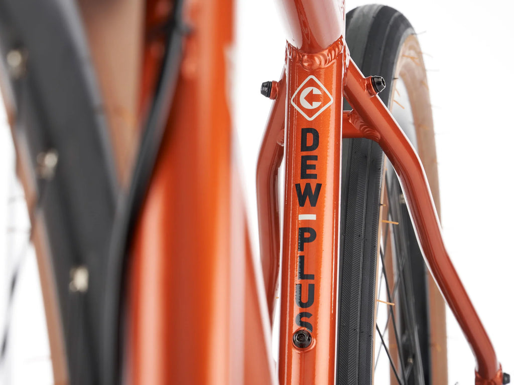 Kona Dew Plus Flat Bar Road Bike - Orange Rust