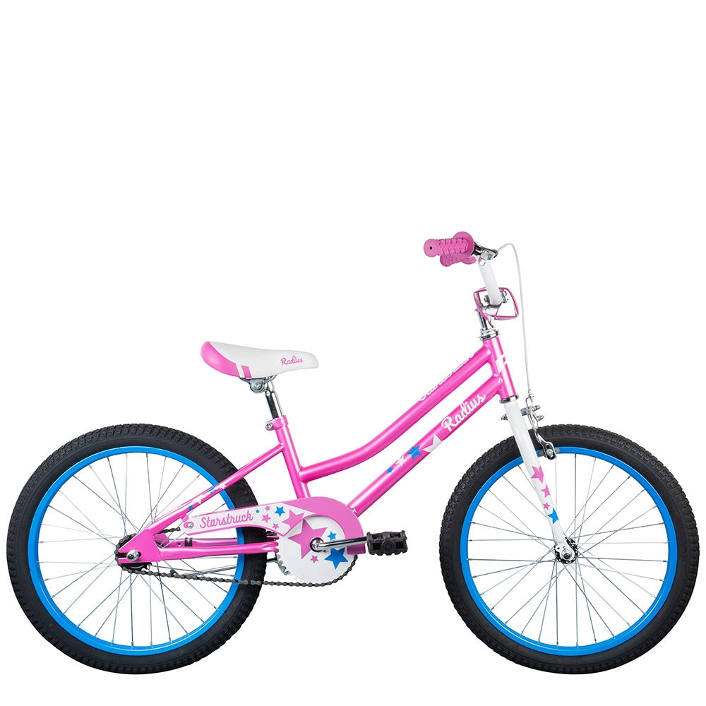 Radius Starstruck 20 Kid's Bike - Gloss Pink/White/Blue