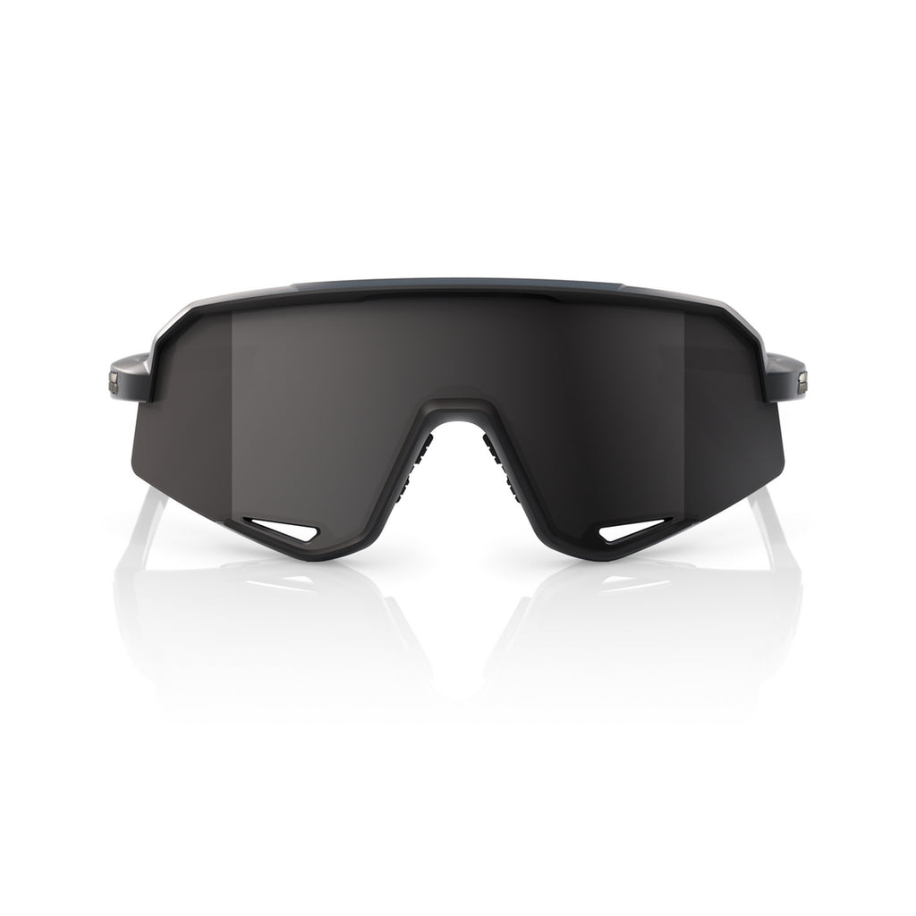 100% SLENDALE Cycling Sunglasses - Matte Black Lenses - Smoke - Bikes.com.au