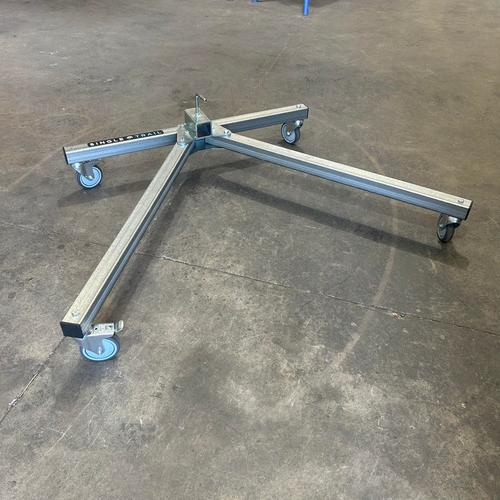 Single Trail Garage Trolley - Storage (Zinc Coating)