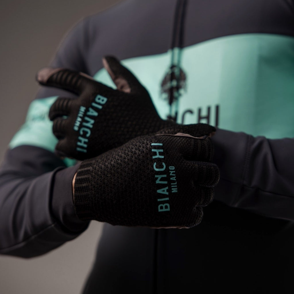 Bianchi Tech Gravel Winter Gloves - Bikes.com.au