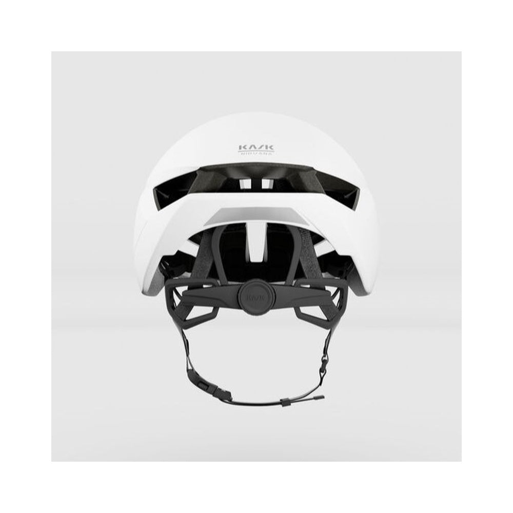 KASK Nirvana WG11 Road Helmet – White Matt Rear