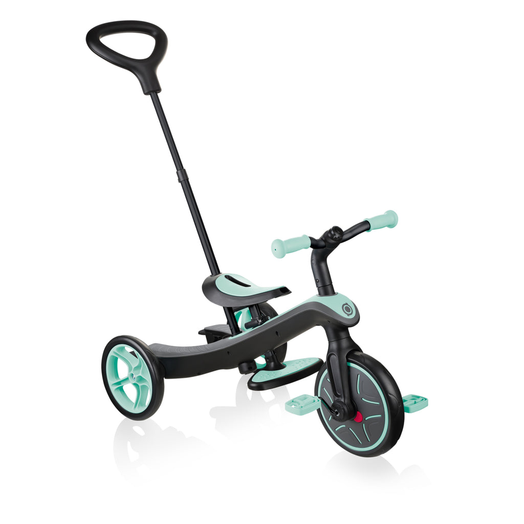 GLOBBER Explorer Kids Trike 4in1 - Mint - Bikes.com.au