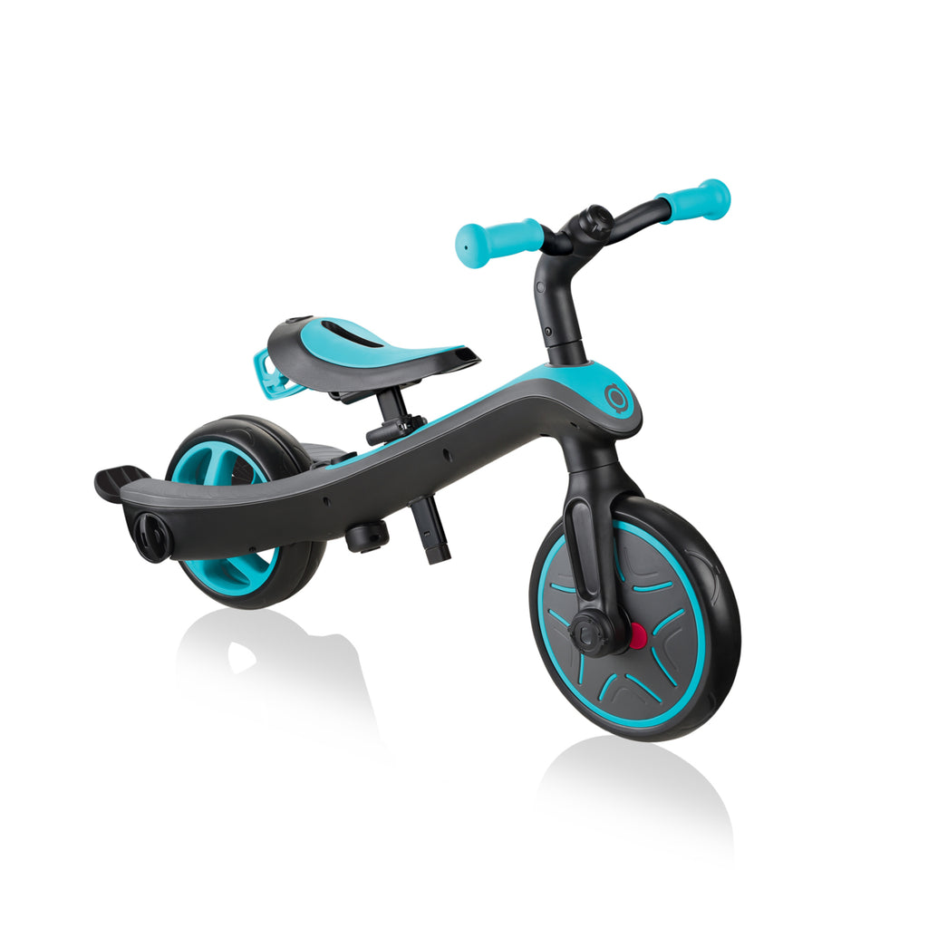 GLOBBER Explorer Kids Trike 4in1 - Teal - Bikes.com.au