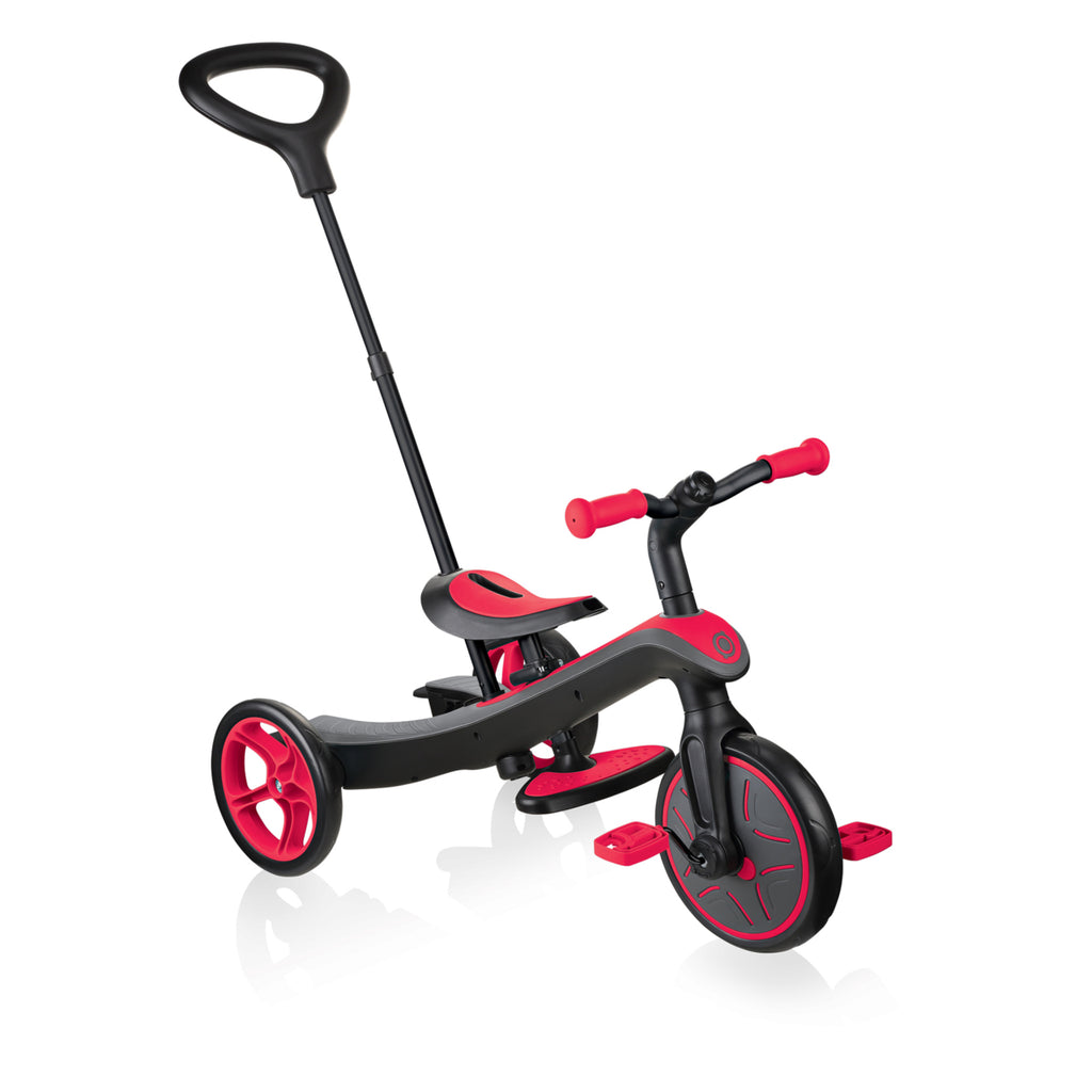 GLOBBER Explorer Kids Trike 4in1 - Red - Bikes.com.au