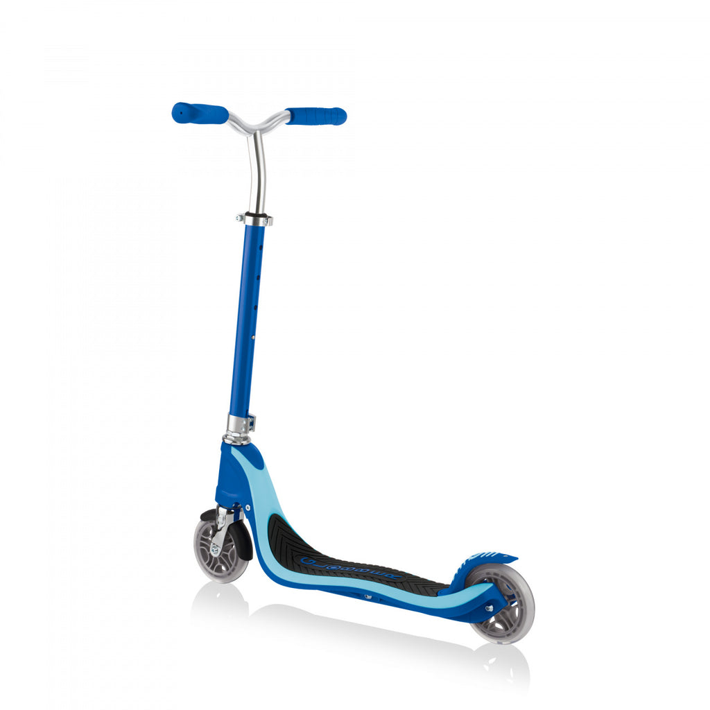 GLOBBER Flow 125 Kick Scooter - Navy Blue Rear