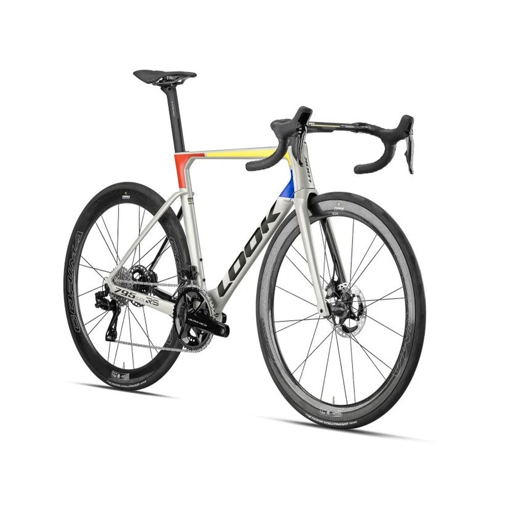 Look 795 Blade RS Dura Ace Di2 / WS EVO Road Bike (front angle) - Bikes.com.au