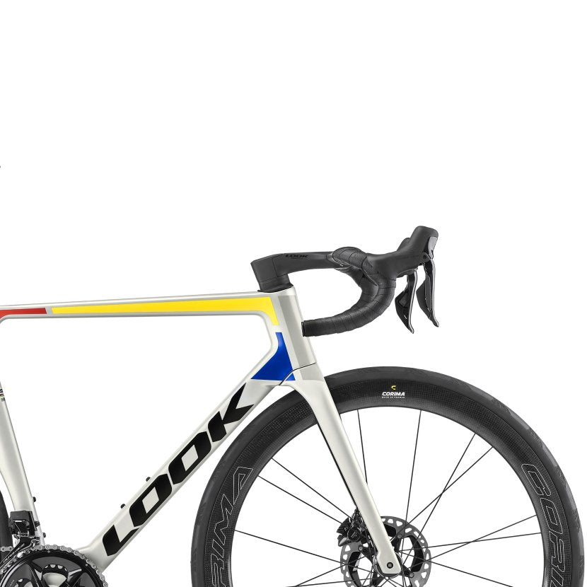 Look 795 Blade RS Dura Ace Di2 / WS EVO Road Bike (close front half) - Bikes.com.au