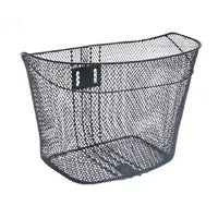 Front Mesh Bike Basket - Black - Bikes.com.au