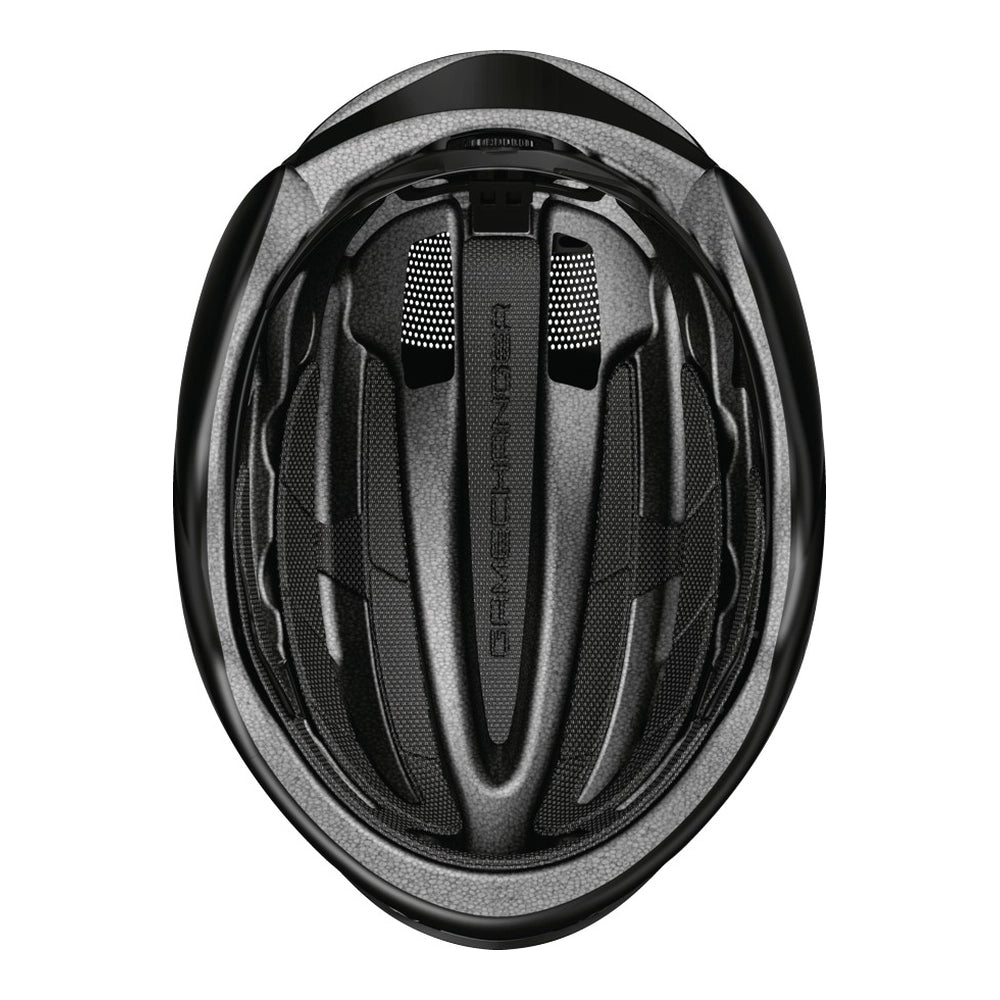 ABUS GameChanger 2.0 Aero Road Helmet - Velvet Black bottom view