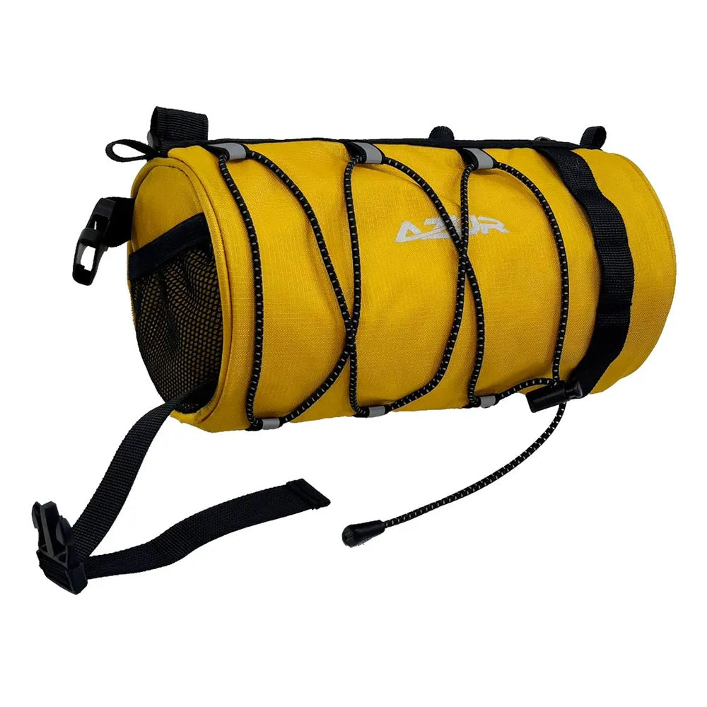Azur Roll Handlebar Bag - Ochre oblique