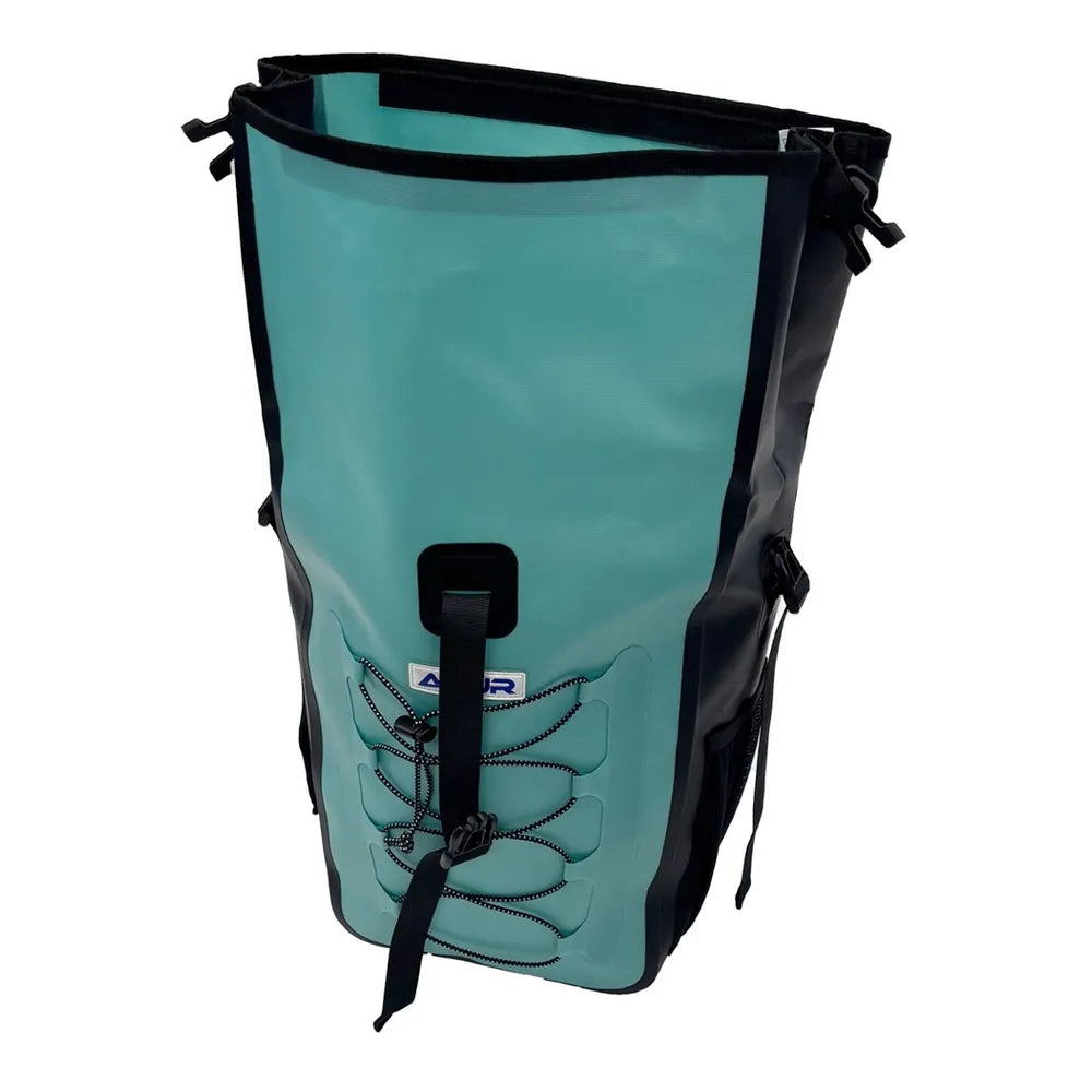 Azur Touring Pannier Bag Set - Turquoise open