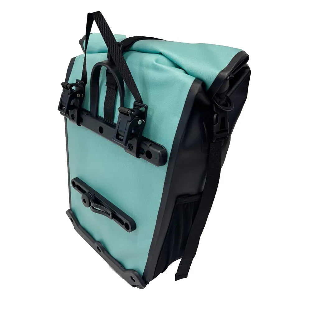 Azur Touring Pannier Bag Set - Turquoise rear