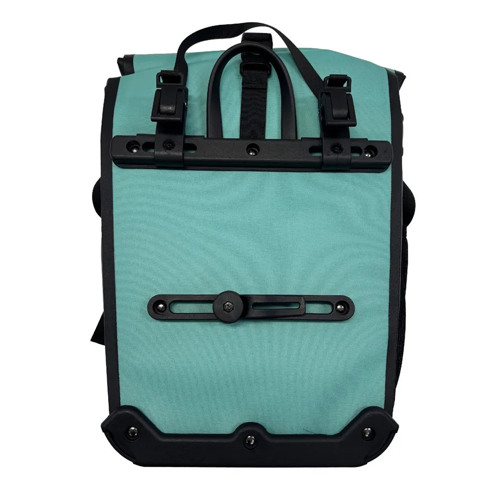 Azur Touring Pannier Bag Set - Turquoise rear full