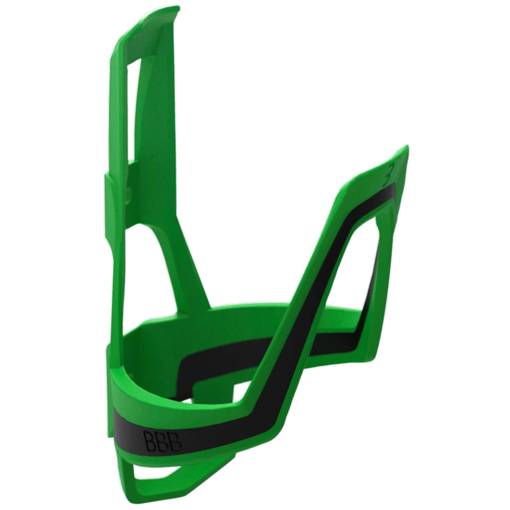 BBB DualCage Composite Bike Bottle Cage Green Black