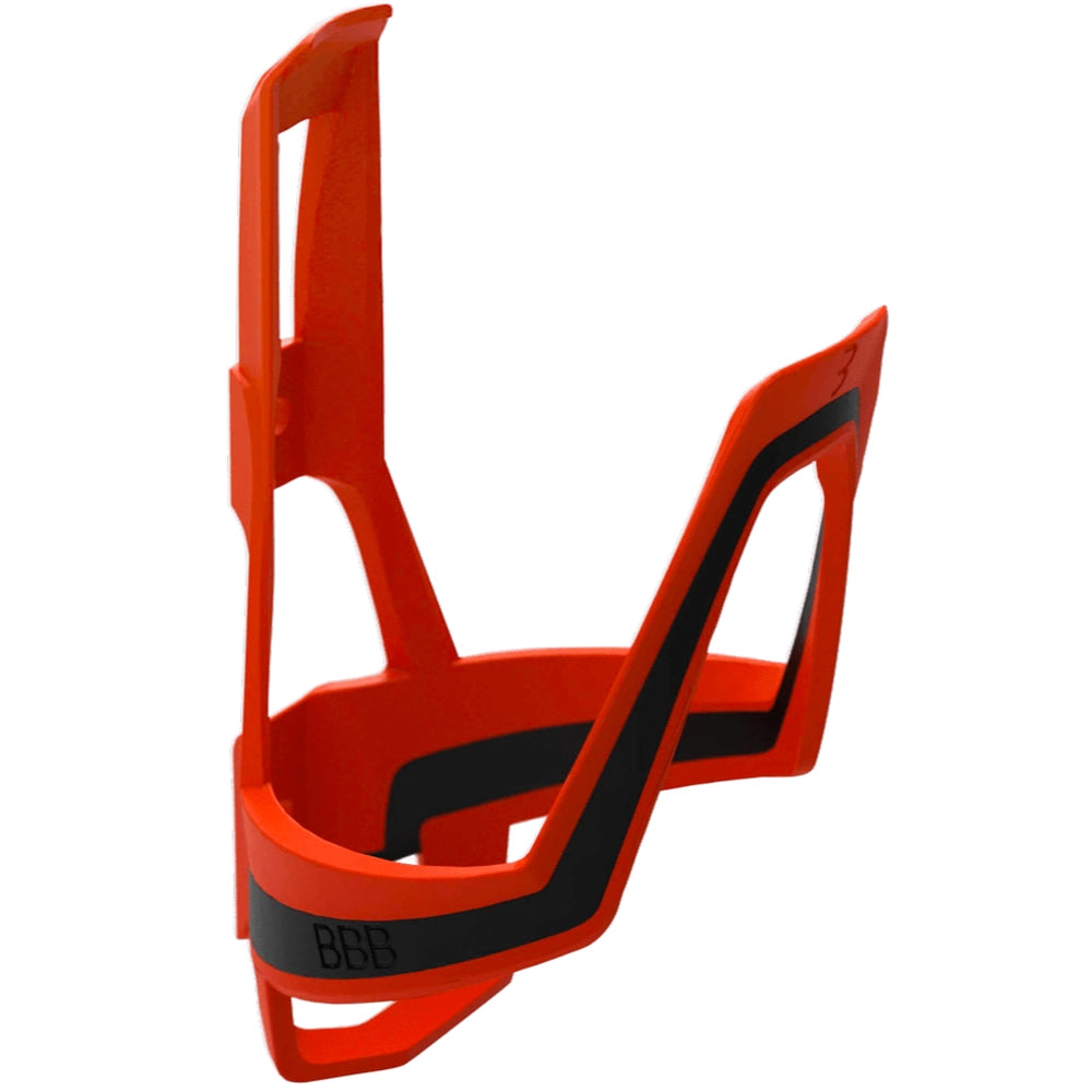 BBB DualCage Composite Bike Bottle Cage Orange Black