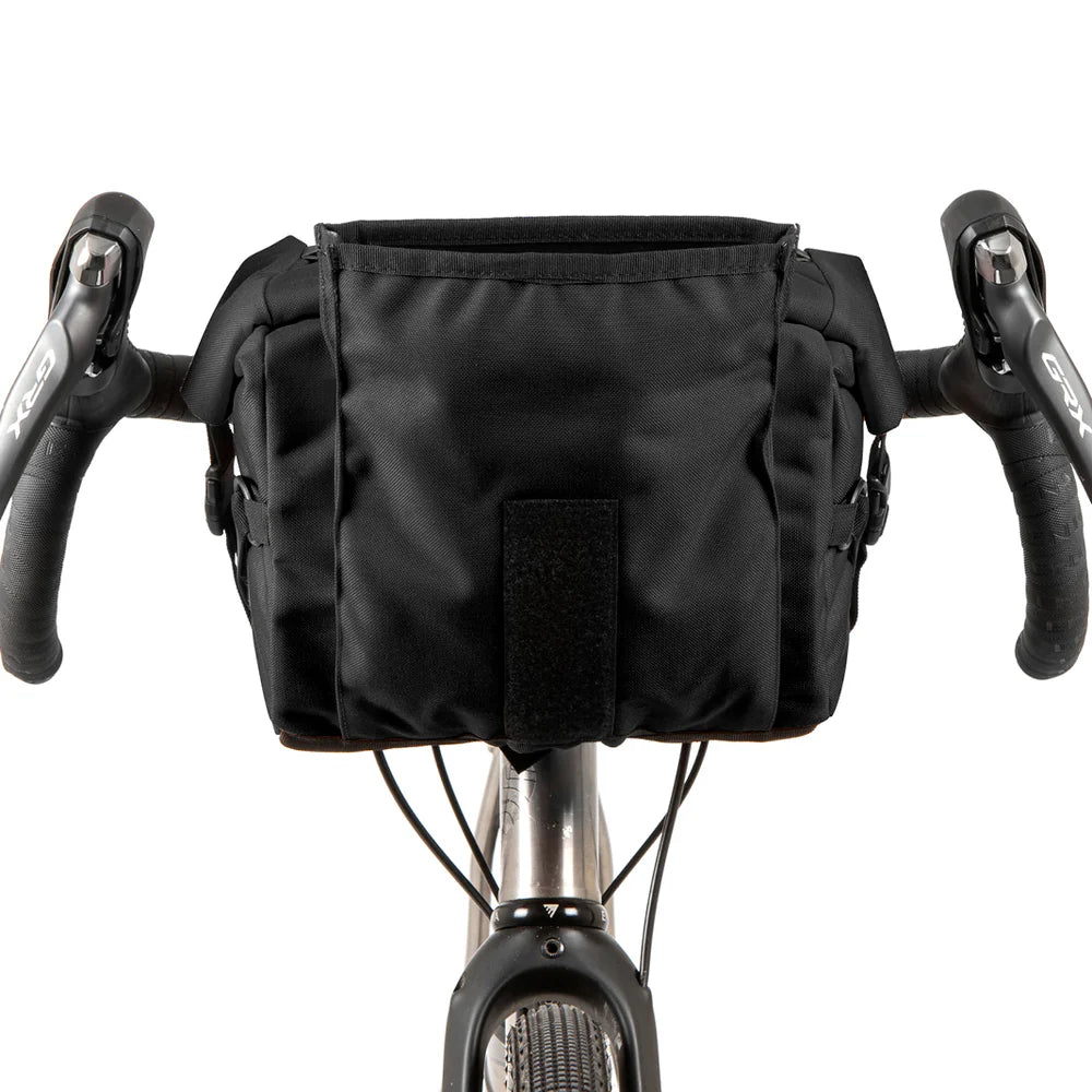 Restrap 10 Litre Bar Pack Bikepacking Handlebar Bag - Black - Bikes.com.au