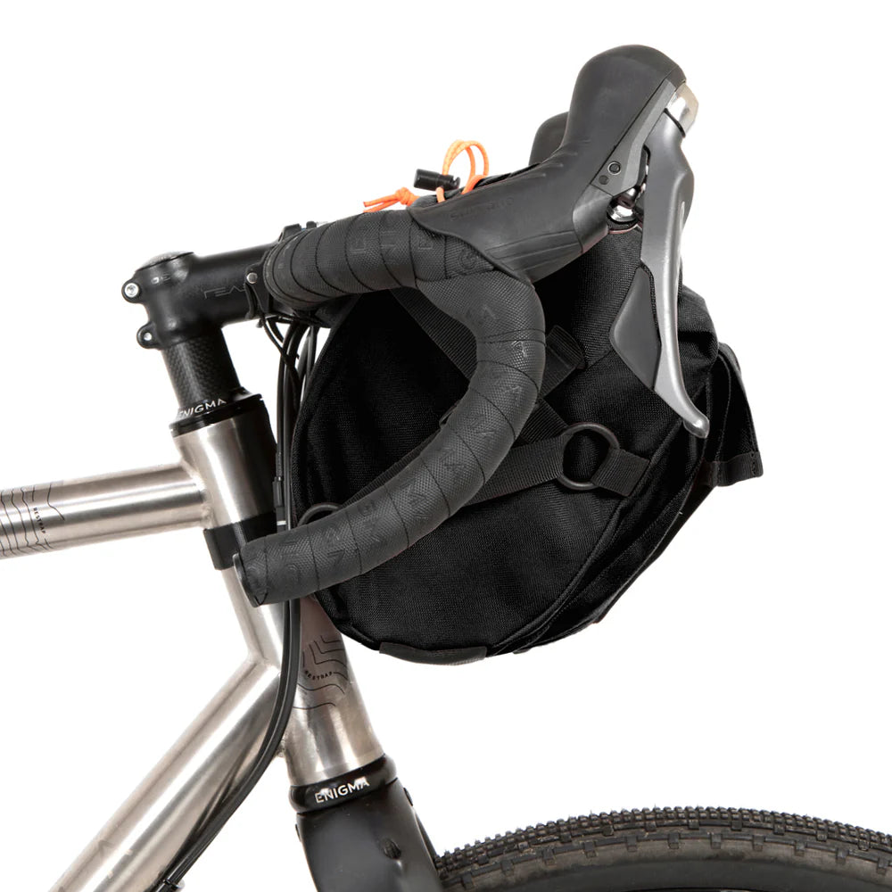 Restrap 10 Litre Bar Pack Bikepacking Handlebar Bag - Black - Bikes.com.au