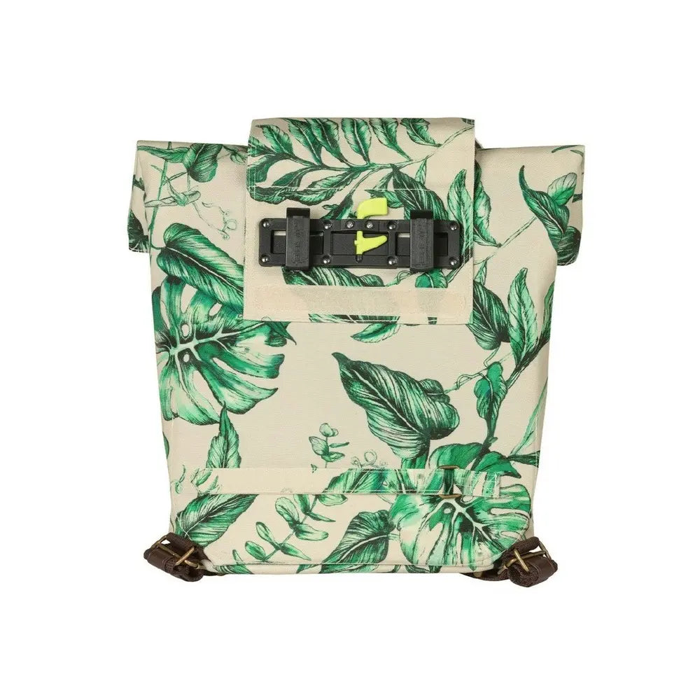 Basil Ever-Green Backpack Pannier Bag - Sandshell Beige clip uncovered