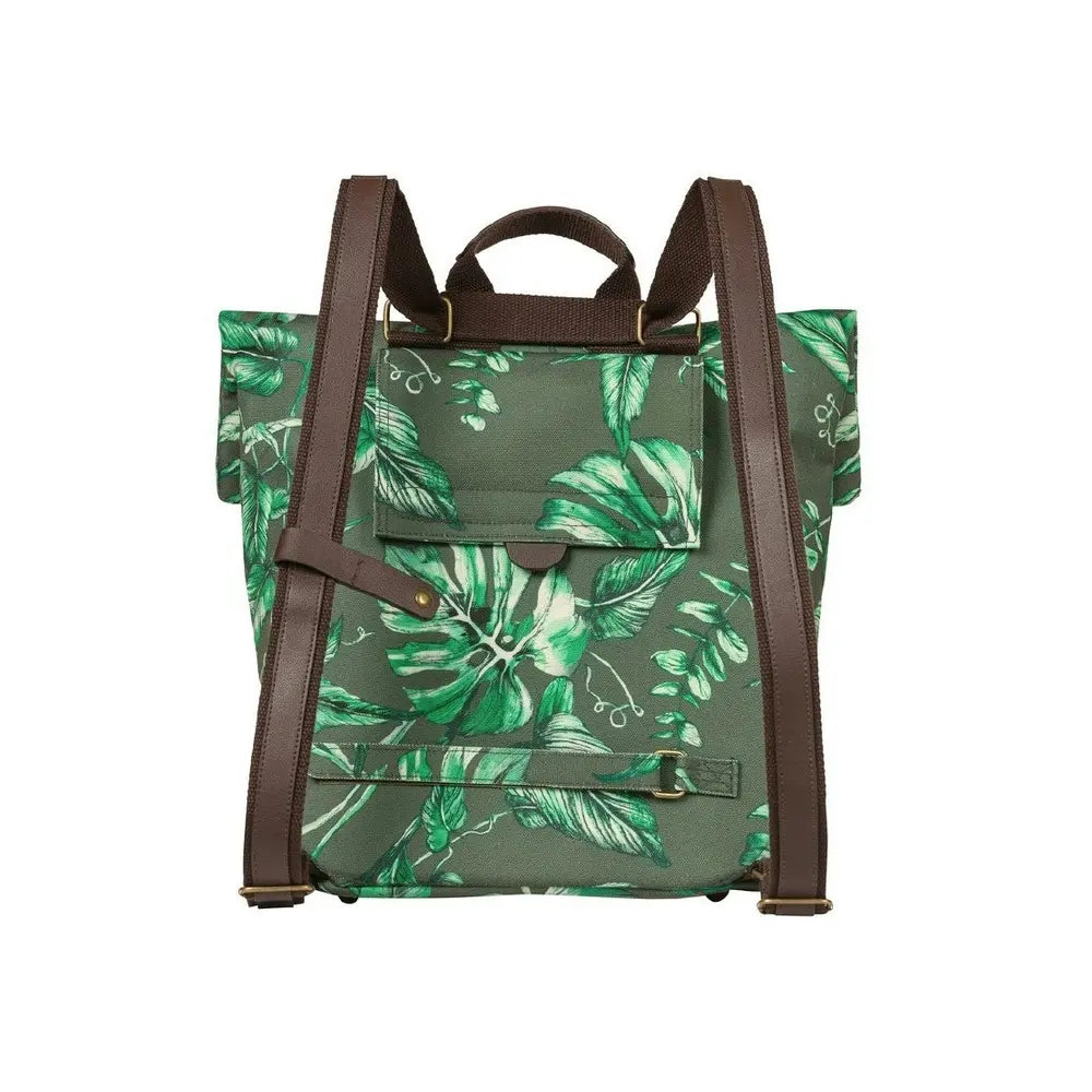Basil Ever-Green Backpack Pannier Bag - Thyme Green straps