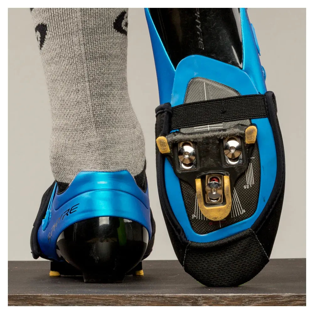 Bellwether Coldfront Toe Warmers - Hi-Vis under shoe