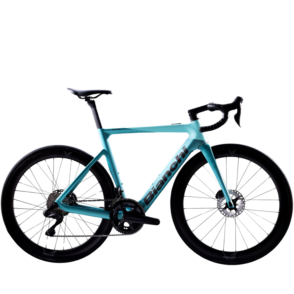Bianchi E-Oltre Electric Road Bike - Ultegra Di2 - Celeste