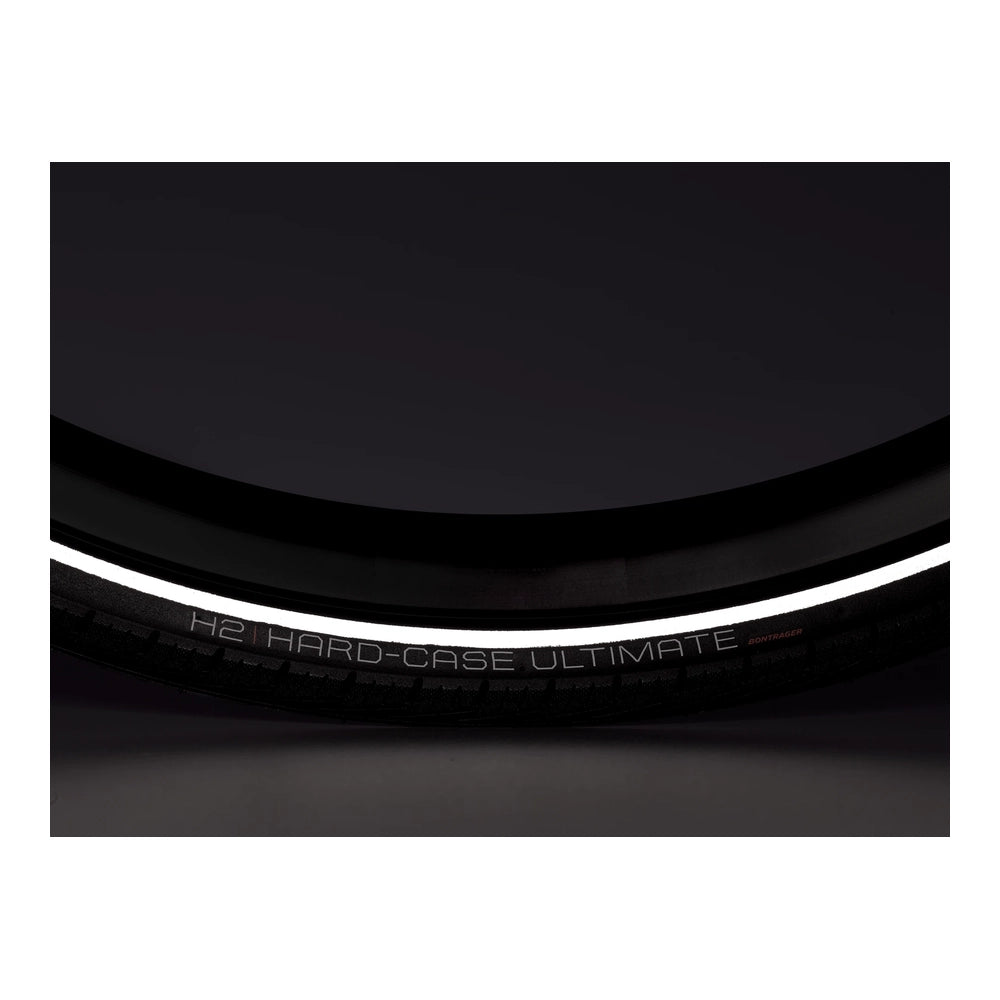 Bontrager H2 Hard-Case Ultimate Reflective Hybrid Tyre reflective strip