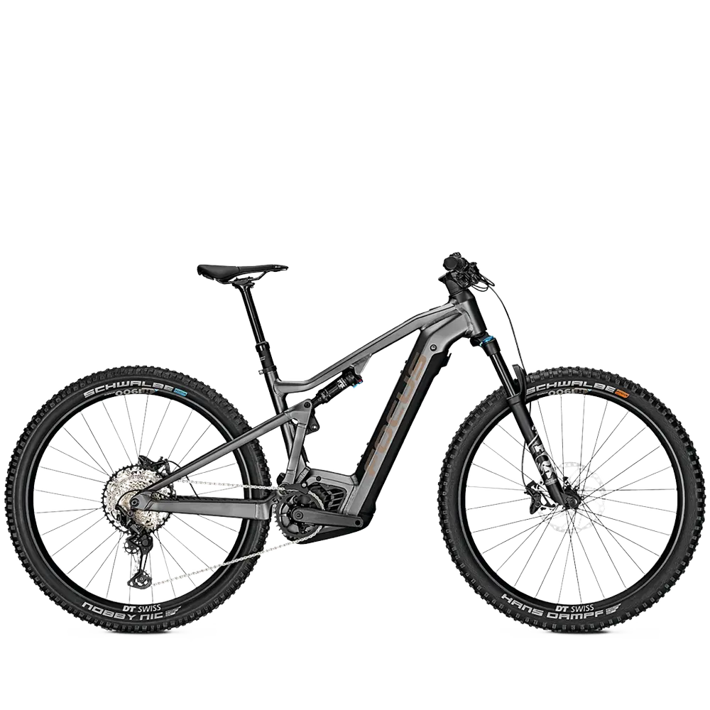 Focus Thron2 6.9 Electric Dual Suspension Mountain Bike - Diamondblack ...