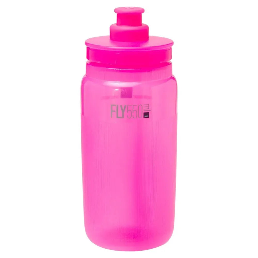 Elite Fly Tex Water Bottle - 550ml Fluro Pinl