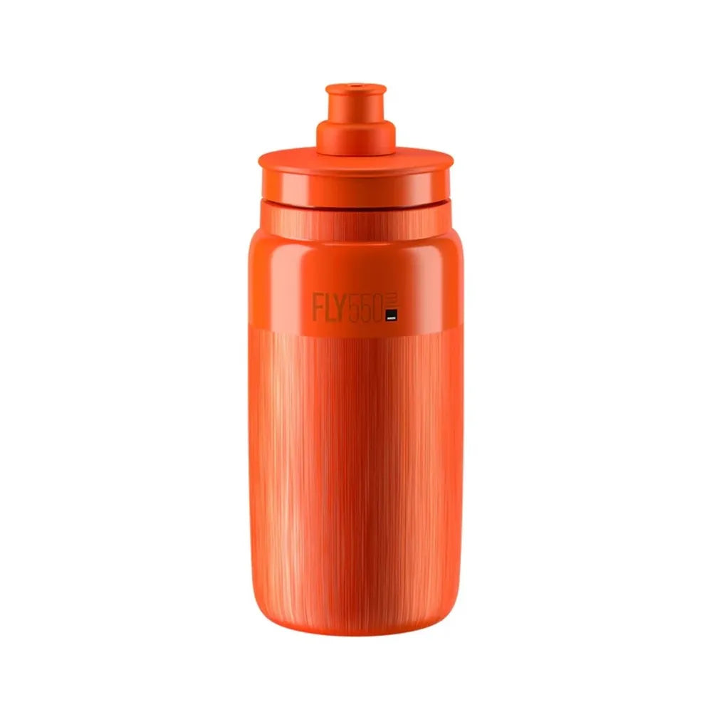 Elite Fly Tex Water Bottle - 550ml clear orange