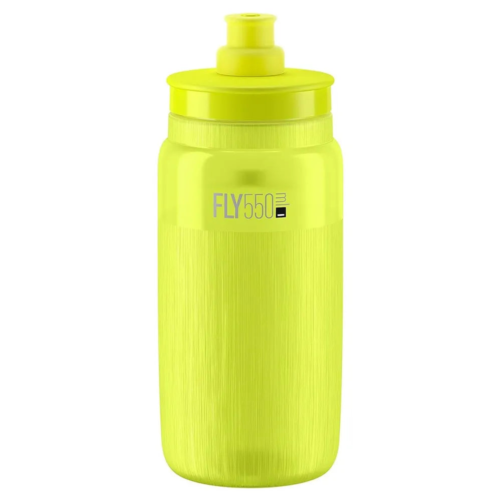 Elite Fly Tex Water Bottle - 550ml fluro yellow