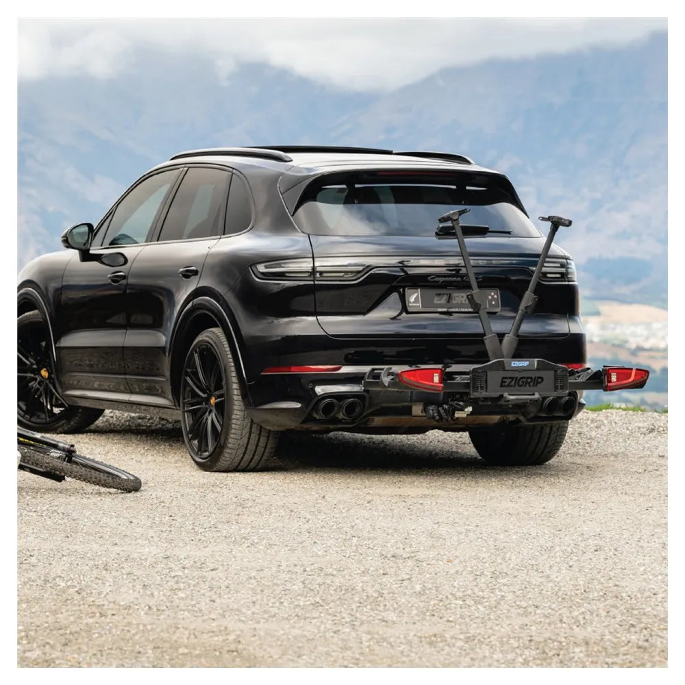 EziGrip E-Volve Electric Bike Platform Rack - Tow Ball mounted to car
